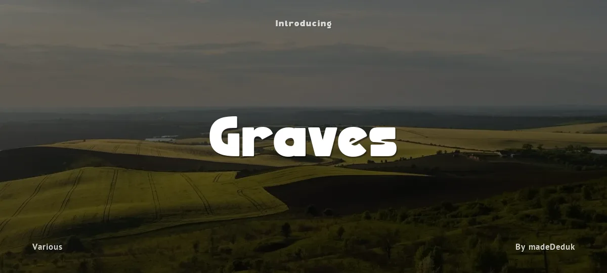 Graves font preview
