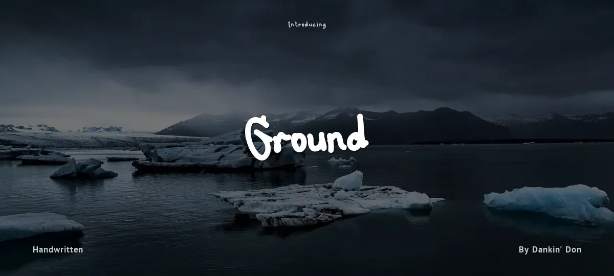 Ground font preview