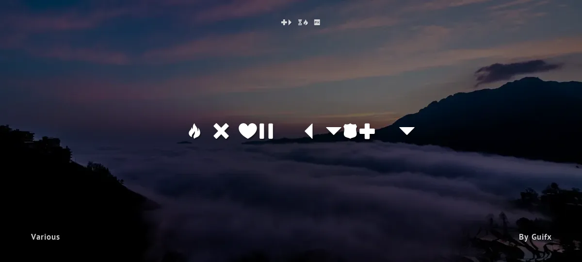 Guifx v2 Transports font preview