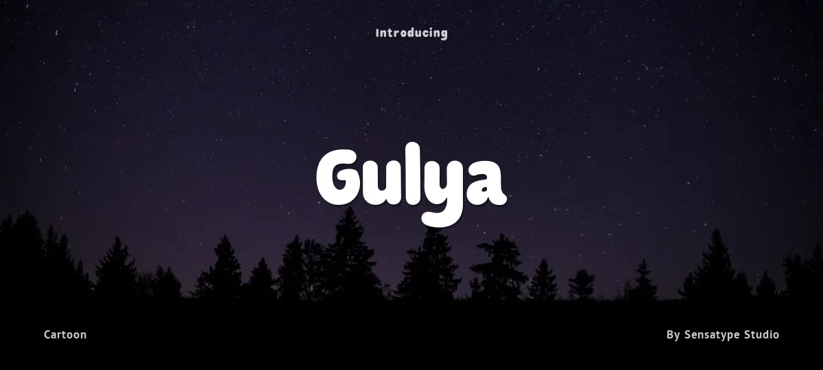 Gulya font preview