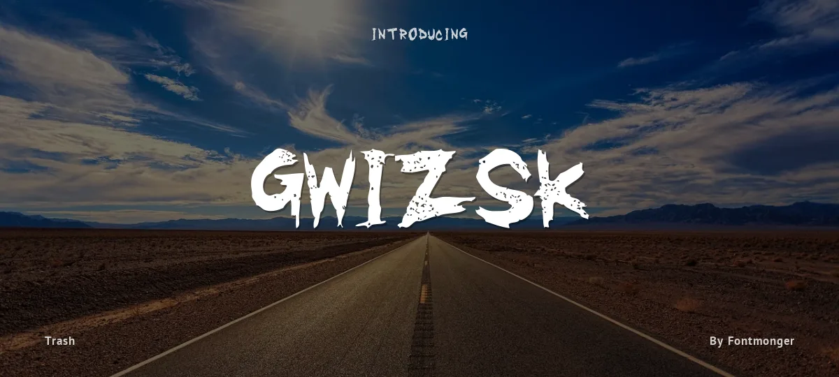 GwizsK font preview