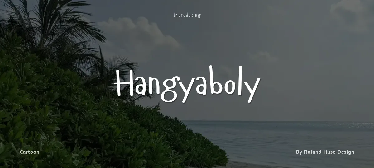 Hangyaboly font preview