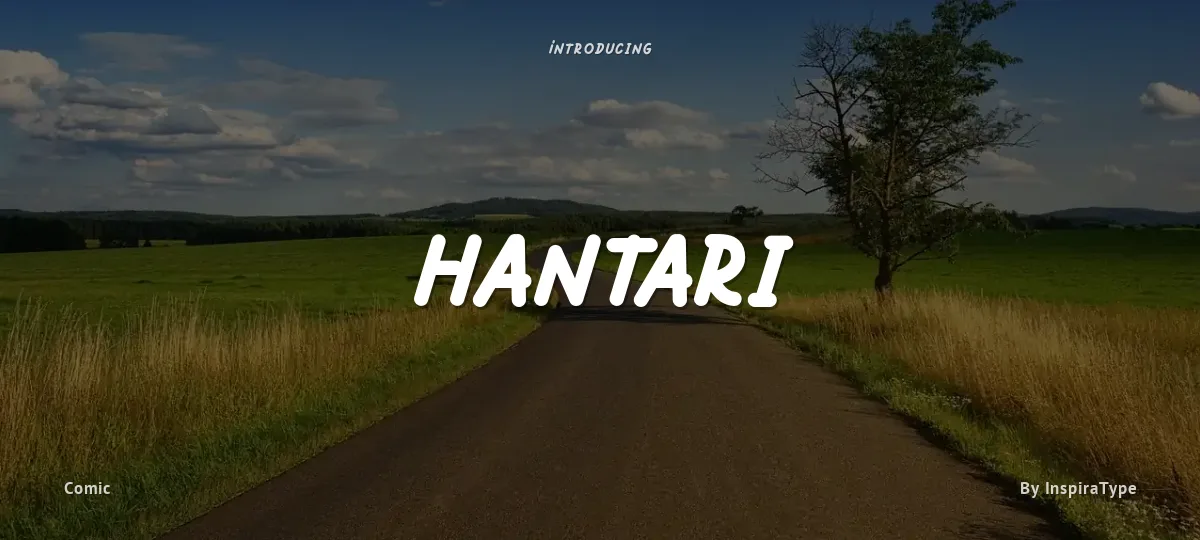 Hantari font preview