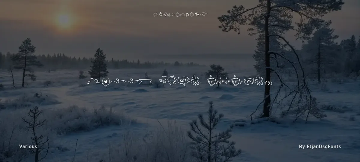 Happy Time Doodles font preview