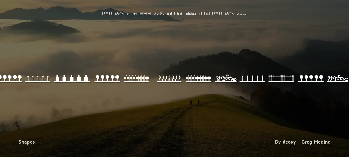 Header Ornament font preview