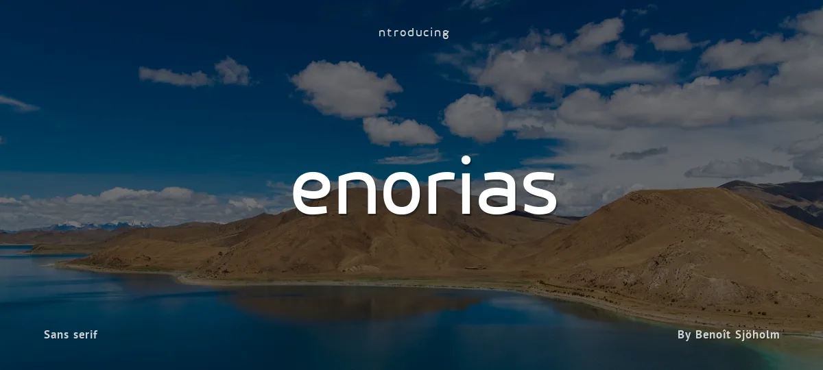 Henorias font preview