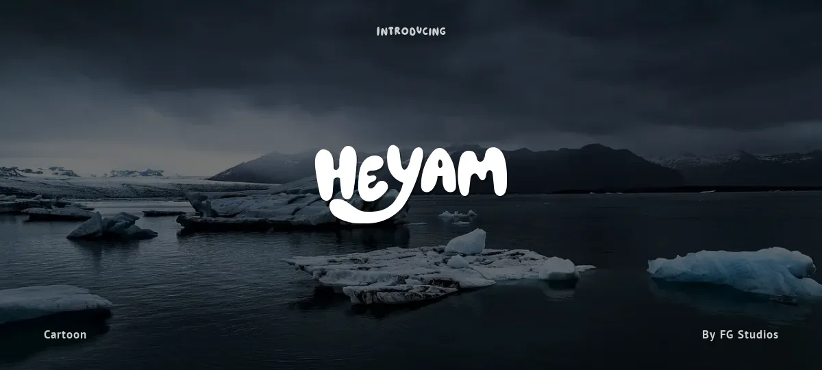 Heyam font preview