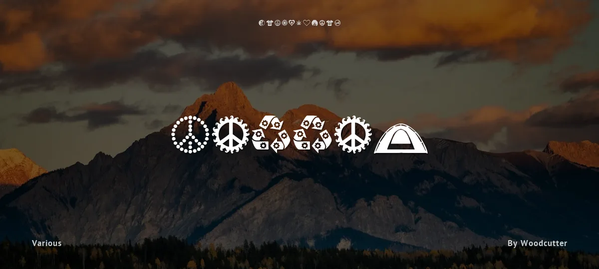Hippie font preview