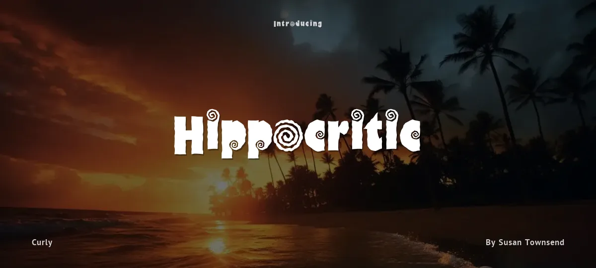 Hippocritic font preview