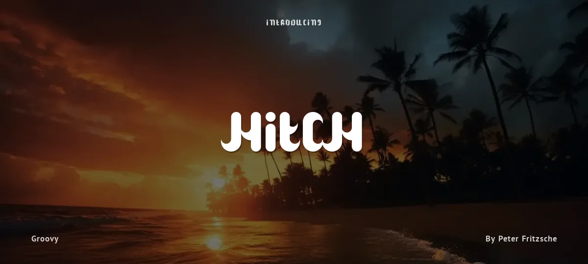 Hitch font preview
