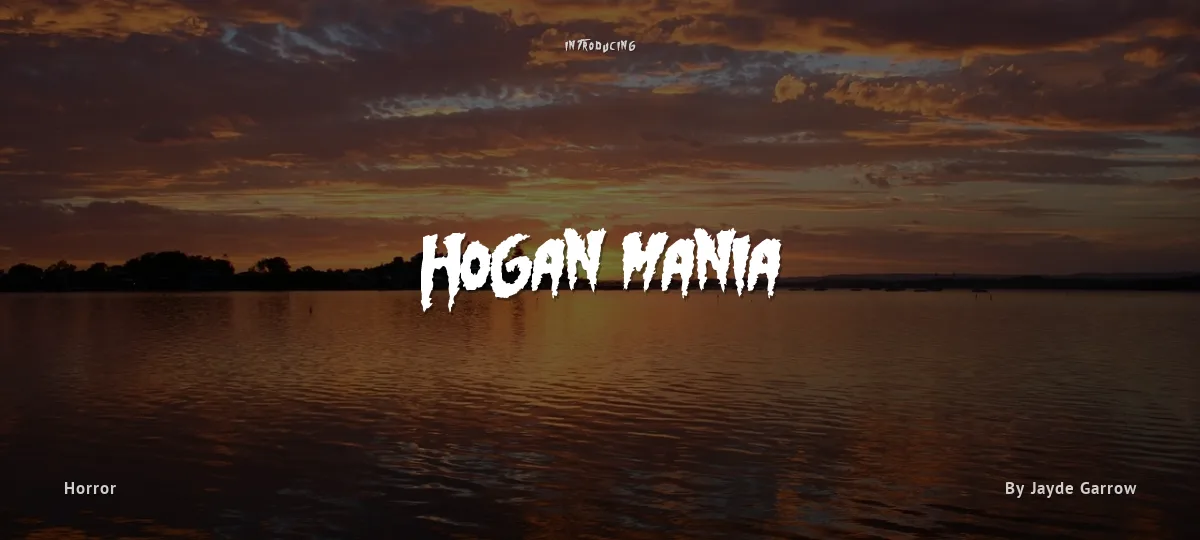 Hogan Mania font preview