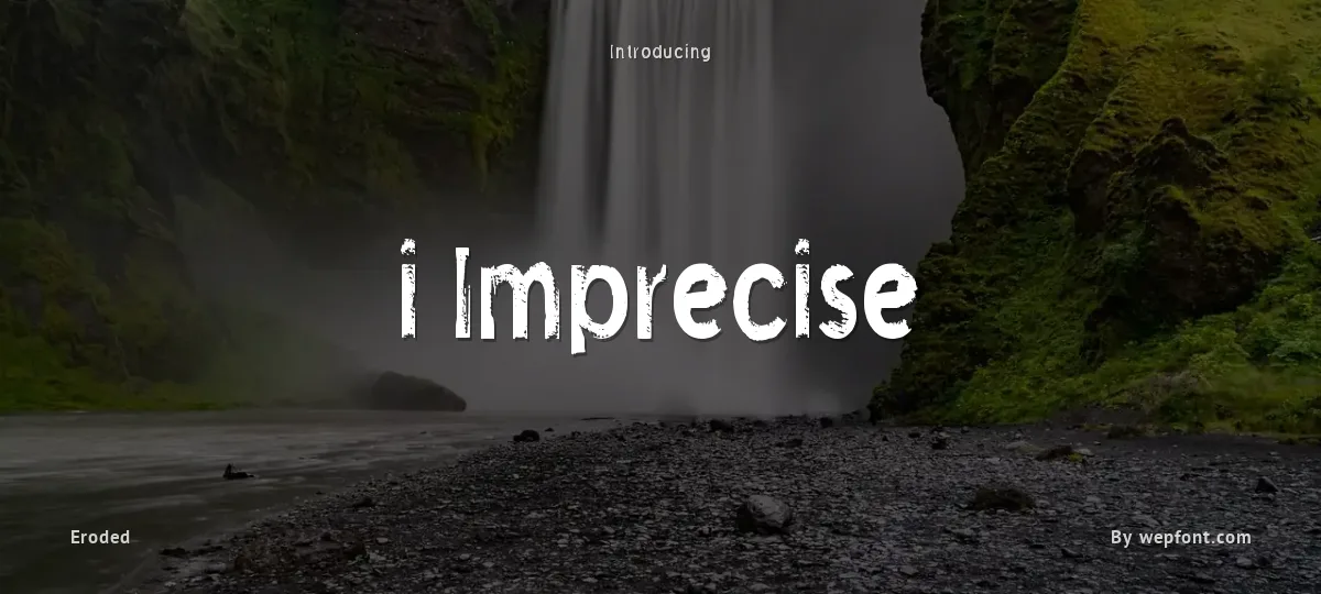 i Imprecise font preview