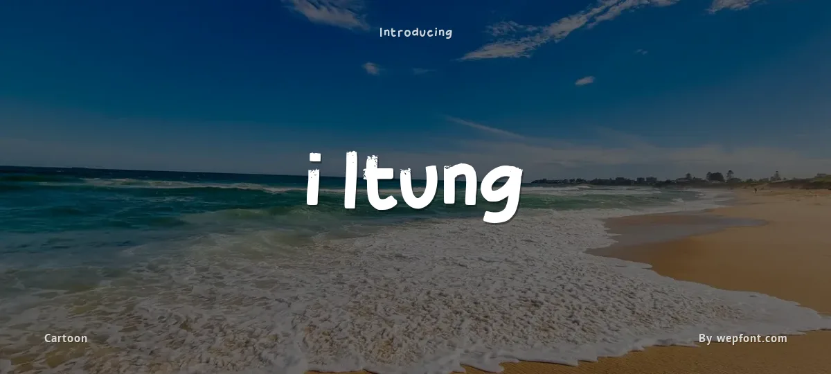 i Itung font preview