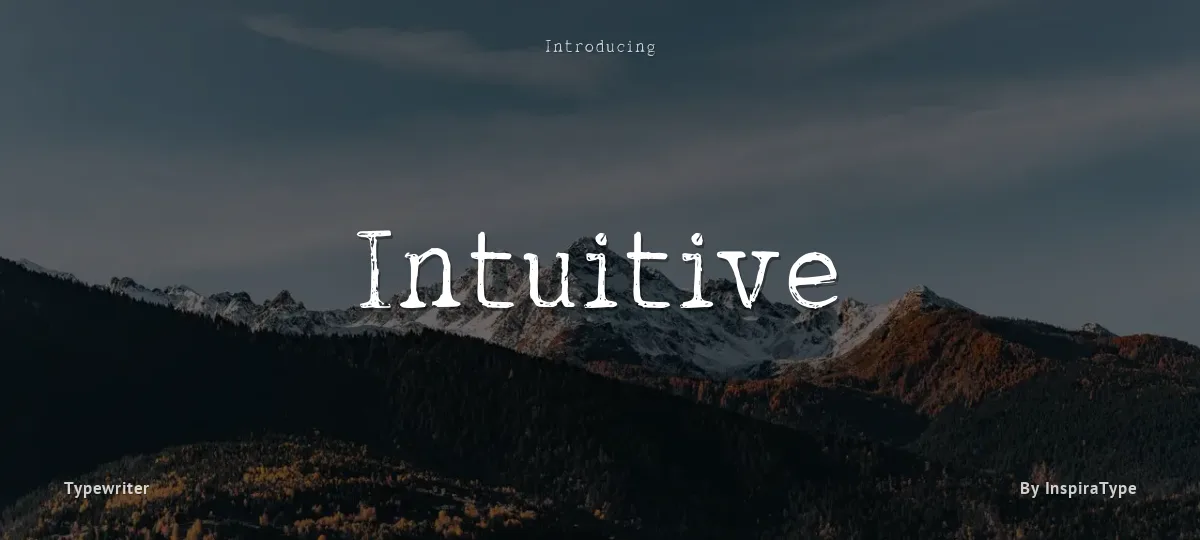 Intuitive font preview