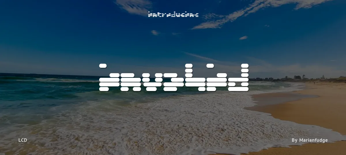 Invalid font preview