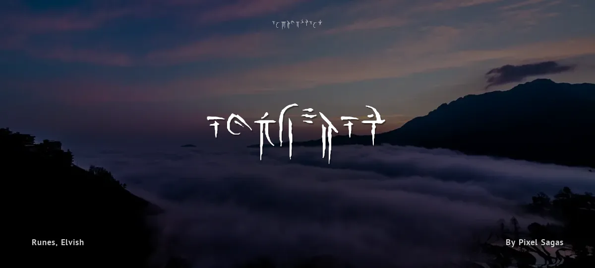 Iokharic font preview