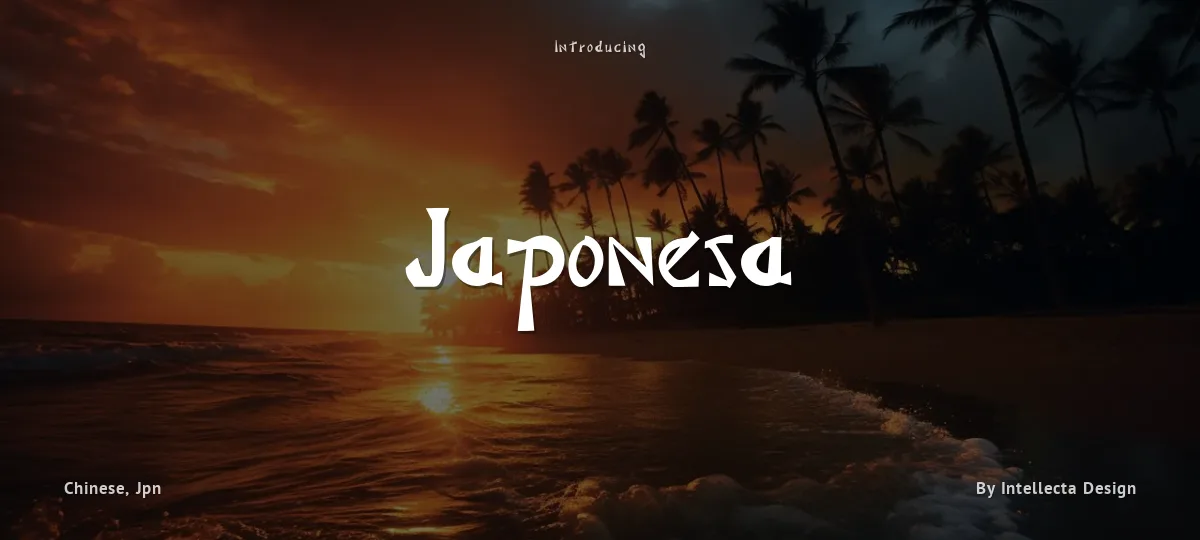 Japonesa font preview