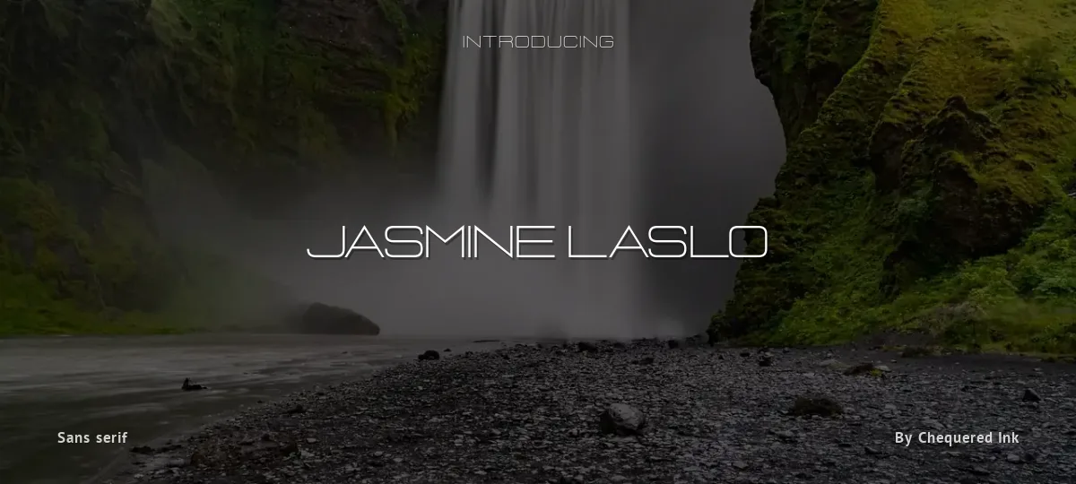 Jasmine Laslo font preview