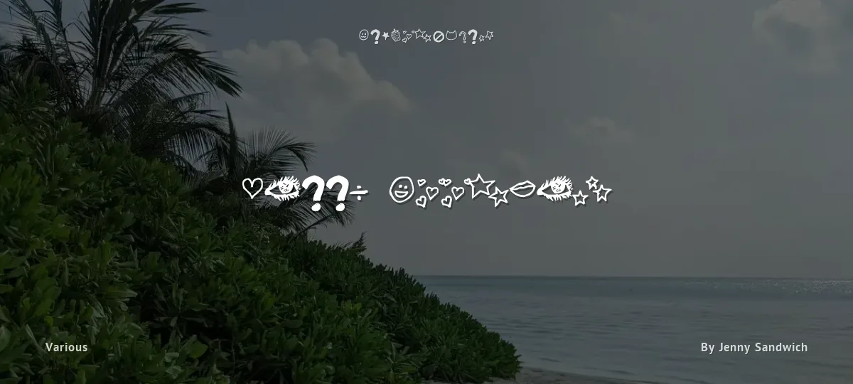 Jenny Doodles font preview