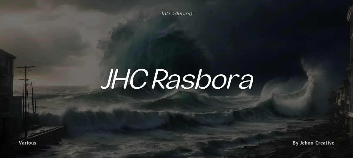 JHC Rasbora font preview