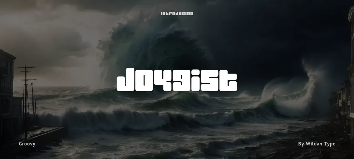Joygist font preview