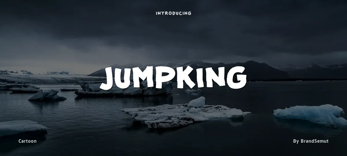 Jumpking font preview