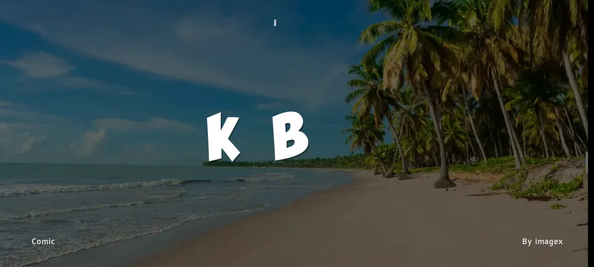 Ka Blam font preview