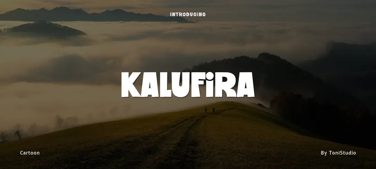 Kalufira font preview
