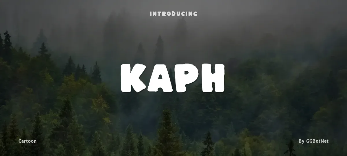 Kaph font preview
