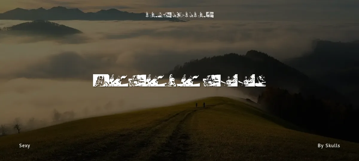 Karyna Feet font preview