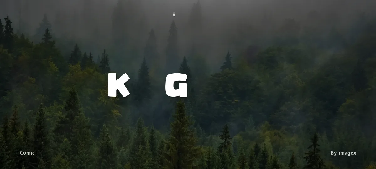 Kid Games font preview