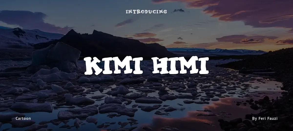 Kimi Himi font preview