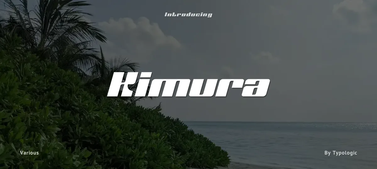 Kimura font preview