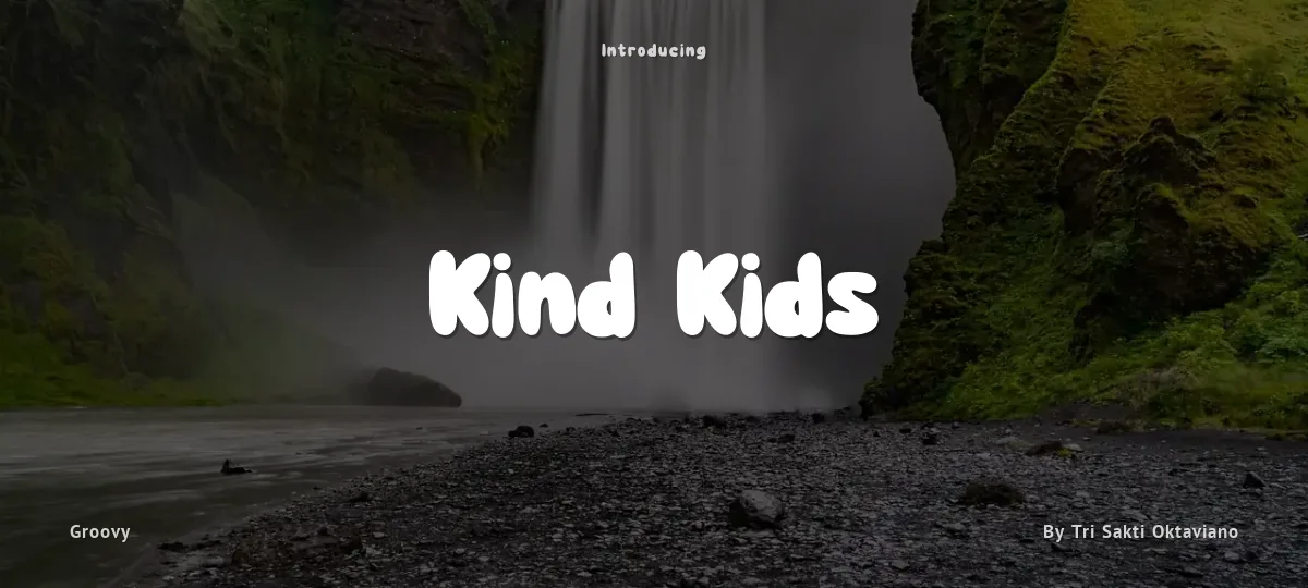 Kind Kids font preview