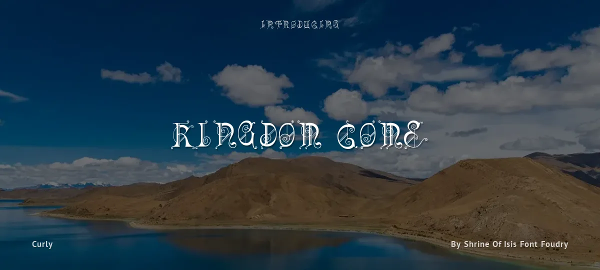 Kingdom Come font preview