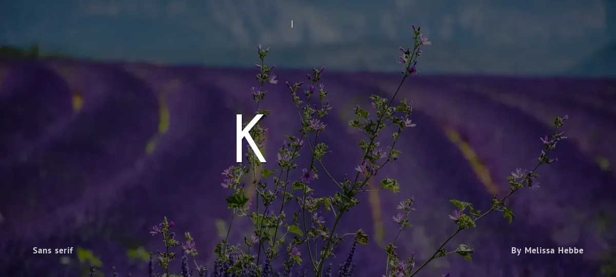 Komorebi font preview