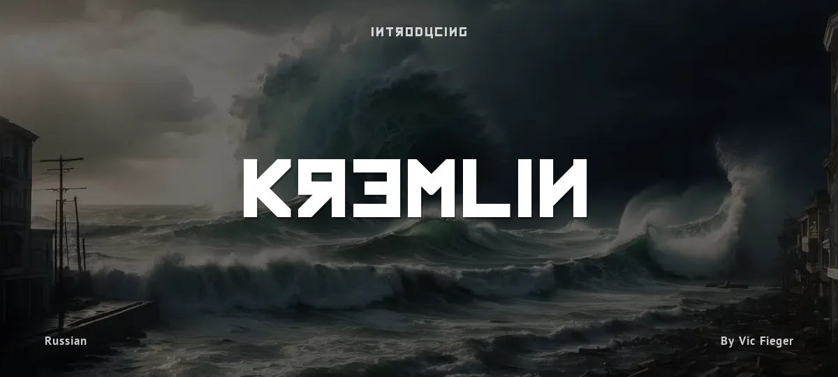 Kremlin font preview