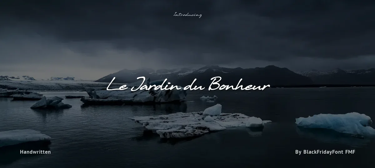 Le Jardin du Bonheur font preview