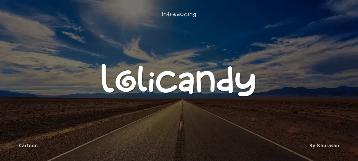 Lolicandy font preview