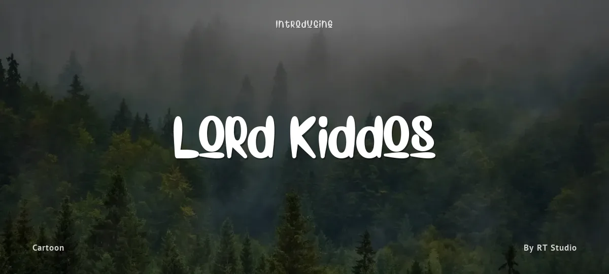 Lord Kiddos font preview