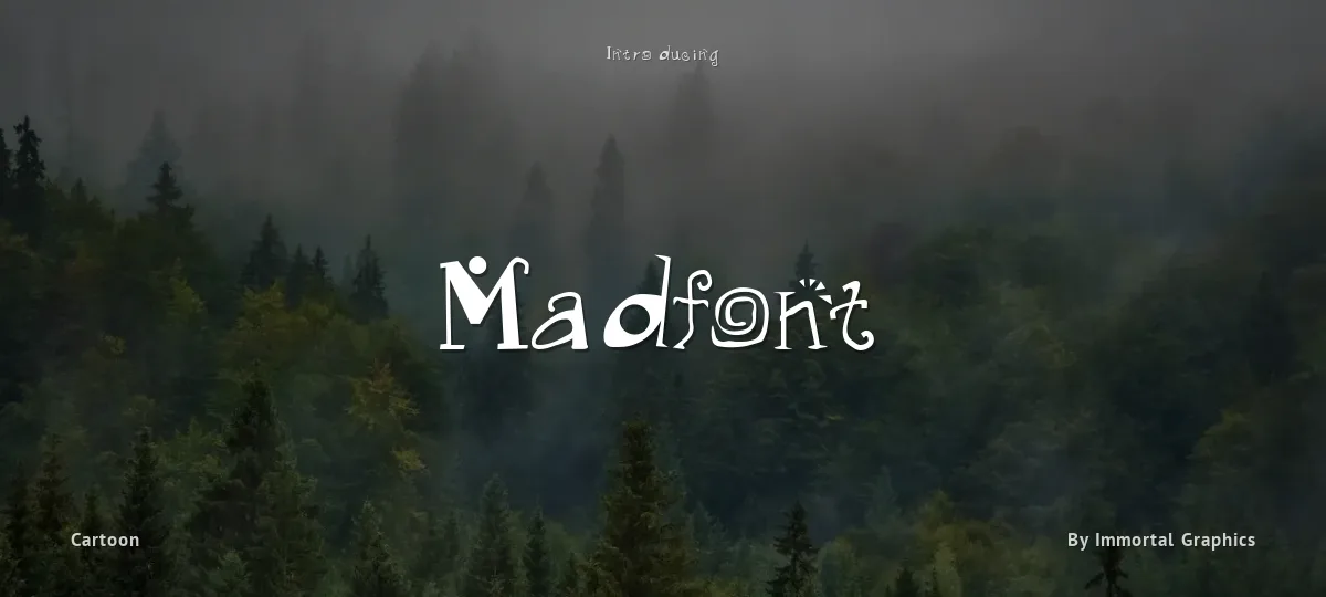 Madfont font preview