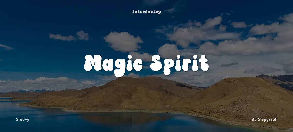 Magic Spirit font preview
