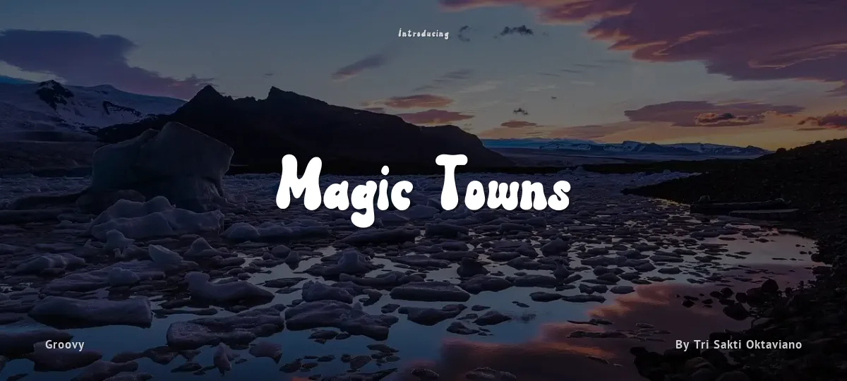 Magic Towns font preview