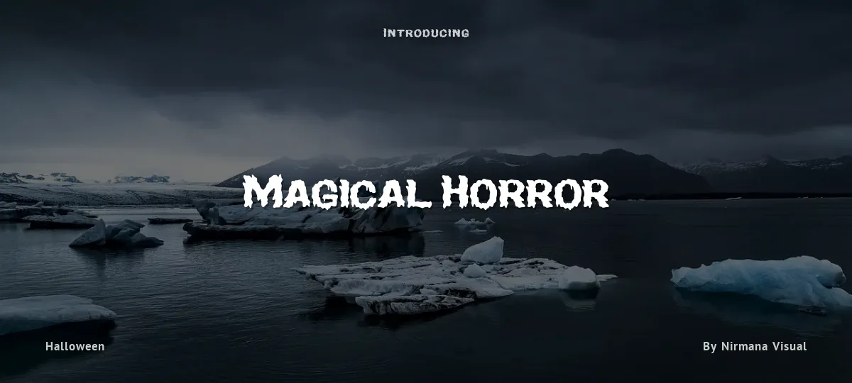 Magical Horror font preview
