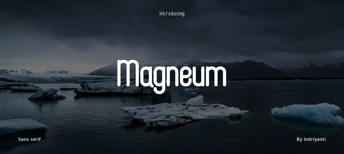 Magneum font preview