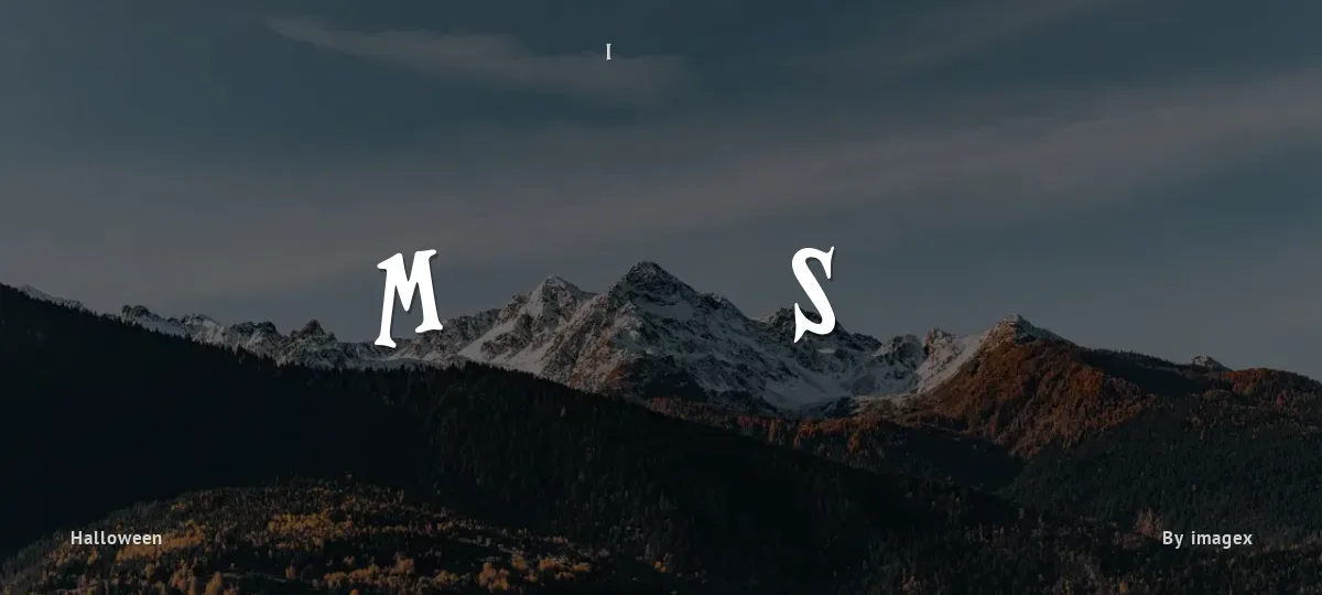 Magnificent Serif font preview