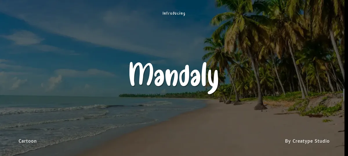 Mandaly font preview