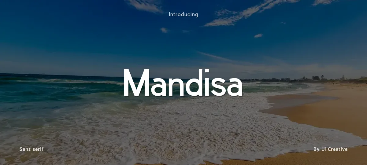 Mandisa font preview