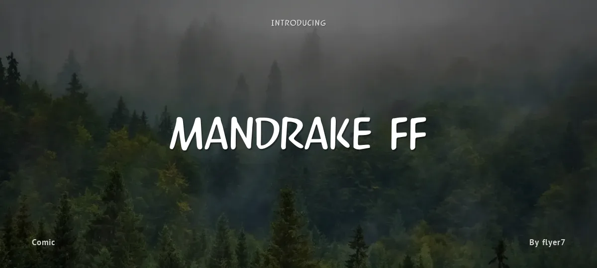 Mandrake FF font preview