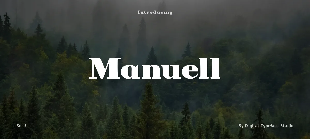 Manuell font preview